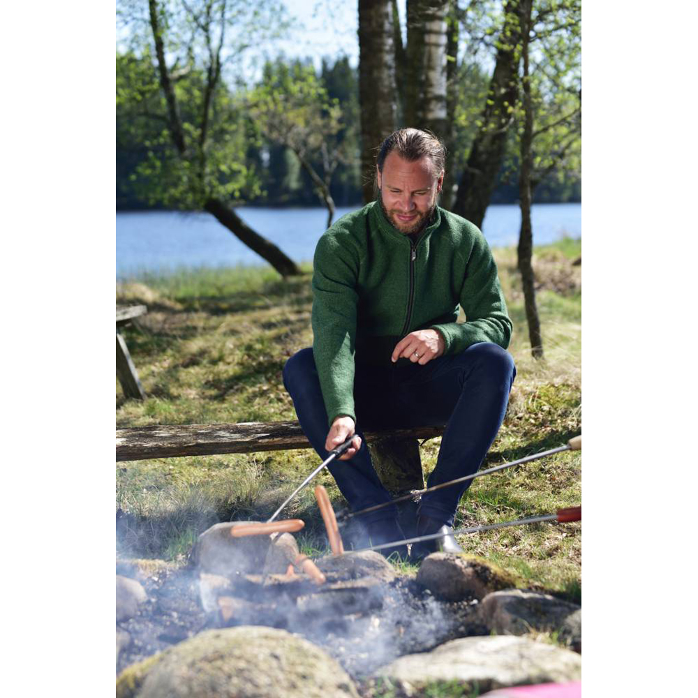 Ivanhoe of Sweden - Danny Full Zip - Wool Jacket Loden Green 3