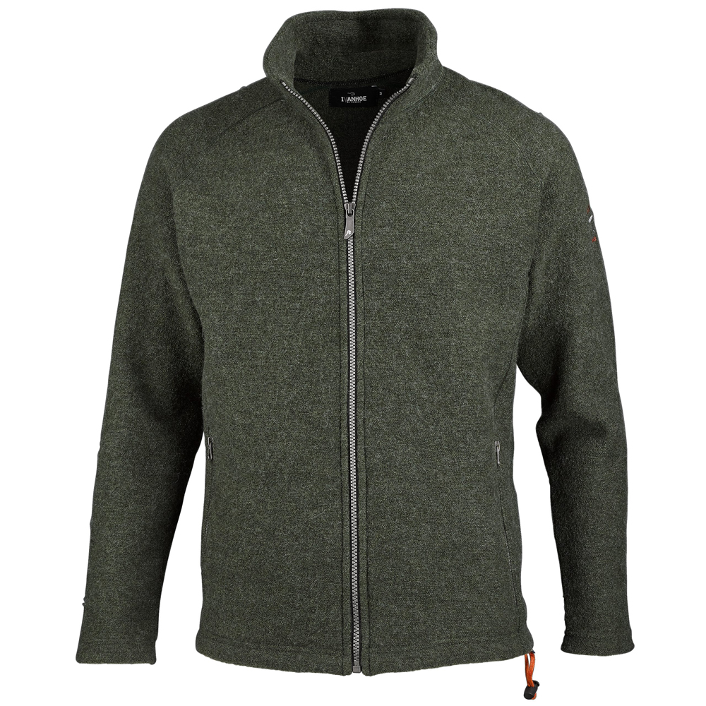 Ivanhoe of Sweden - Danny Full Zip - Wool Jacket Loden Green 1