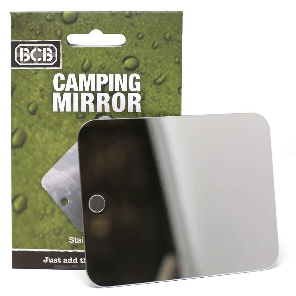 BCB Stainless Steel Camping Mirror 1