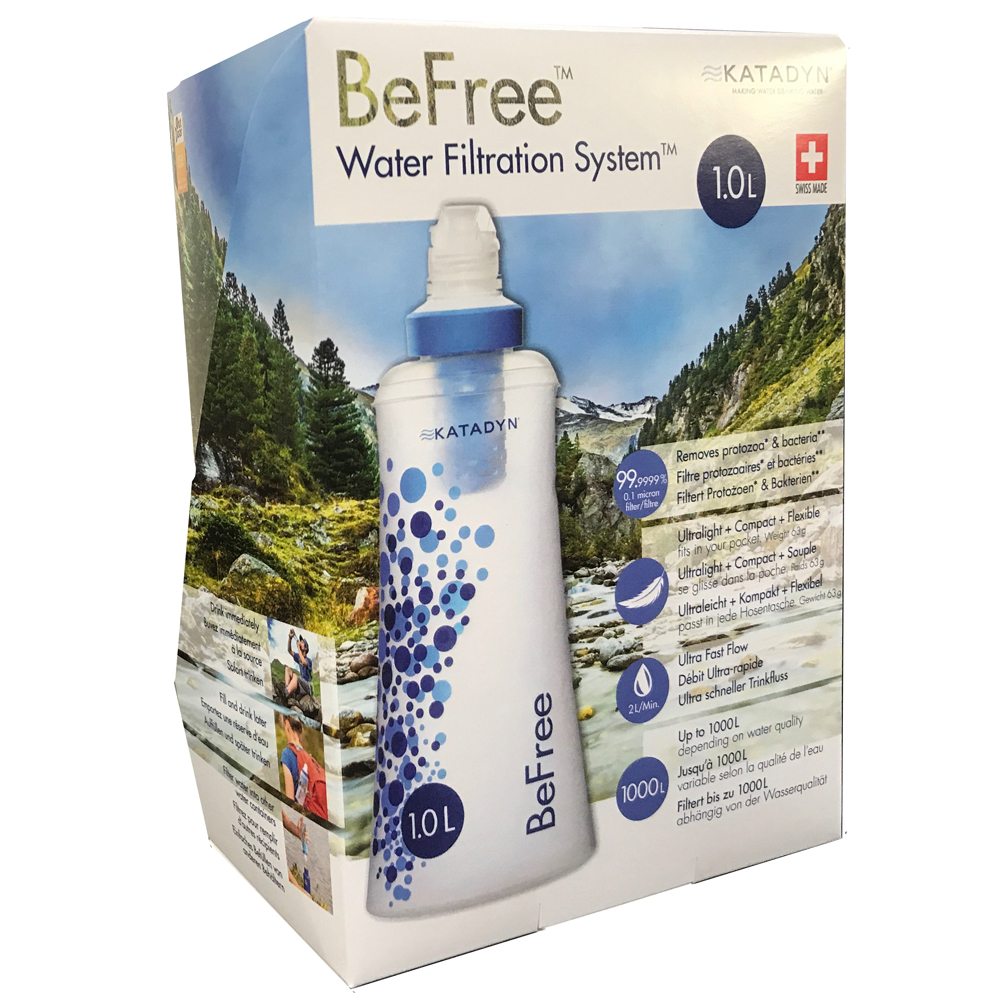 Katadyn BeFree Water Filtration System 1.0L Filter 5