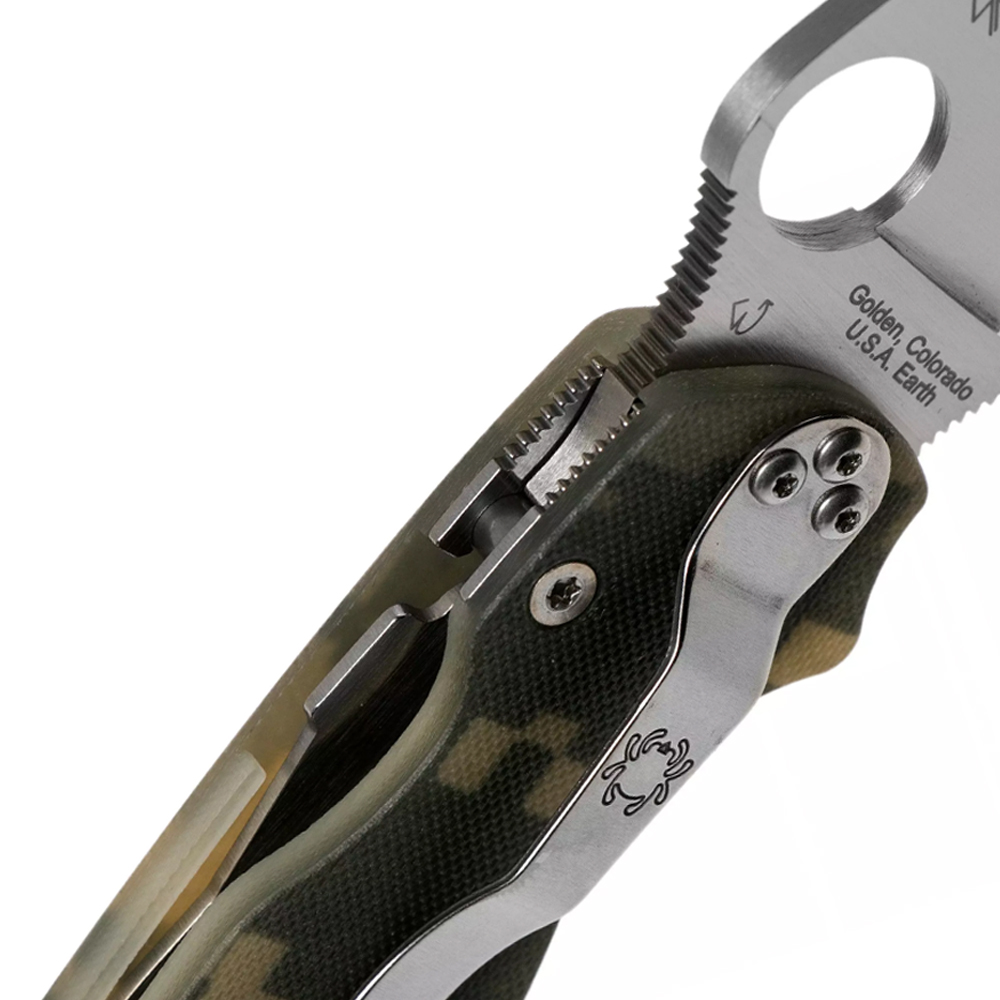 Spyderco Para Military 2 G-10 Digital Camo 6