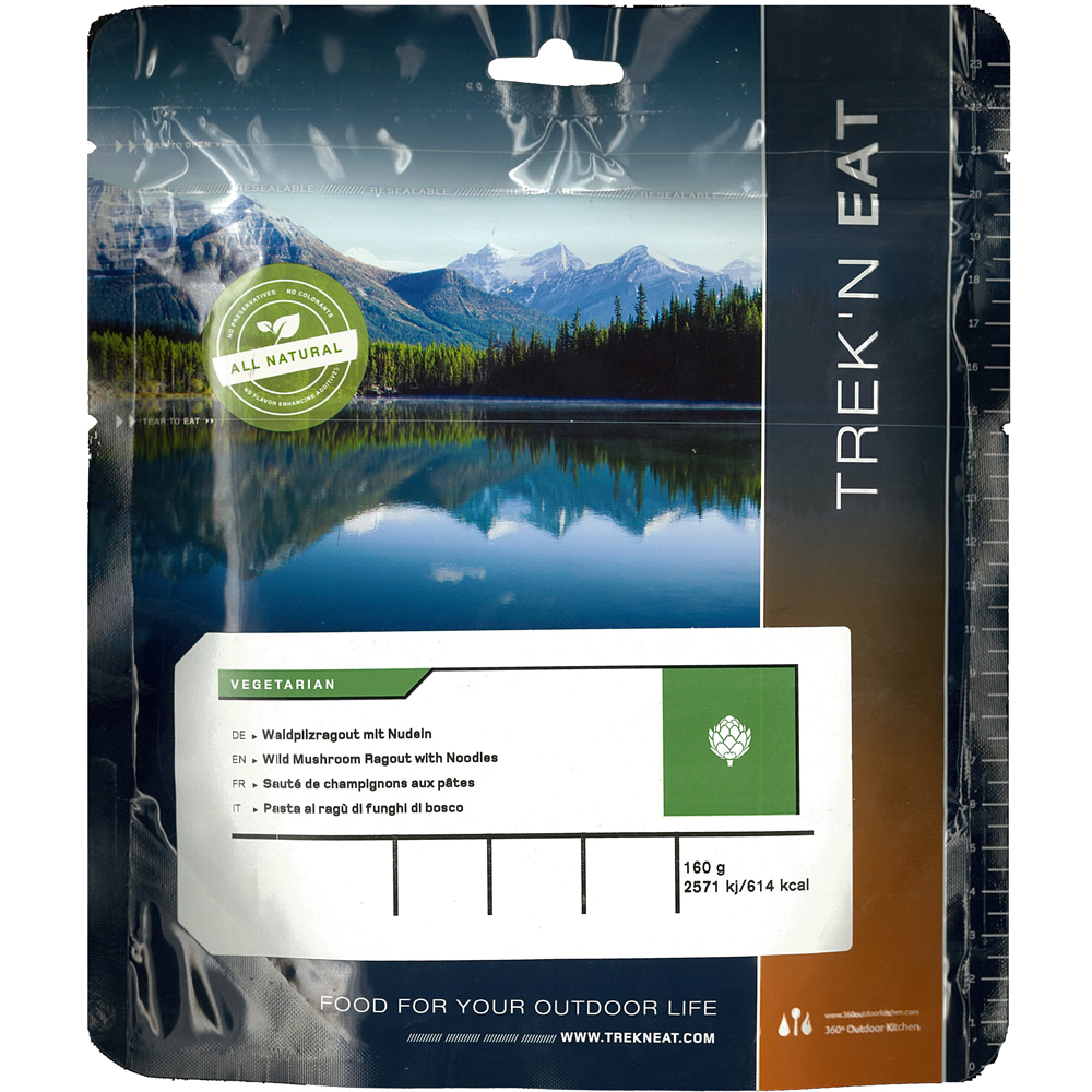 Trek’n Eat Wild Mushroom Ragout with Noodles - VEGETARIAN 1