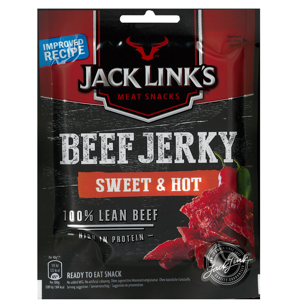 Jack Links Dried Beef Beef Jerky Sweet &amp; Hot 40 g 1