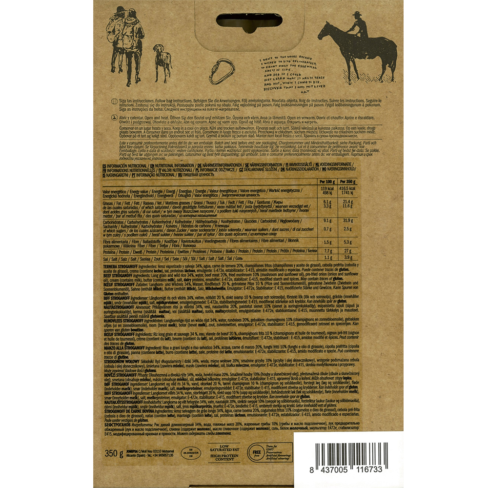 Forestia Beef Stroganoff - self-heating pack 3