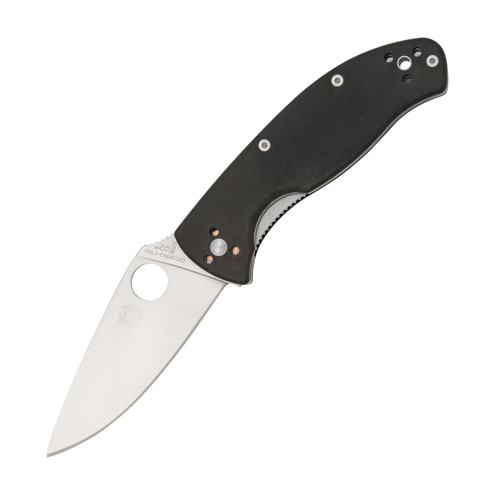 Spyderco Tenacious Black G10 Plain 1