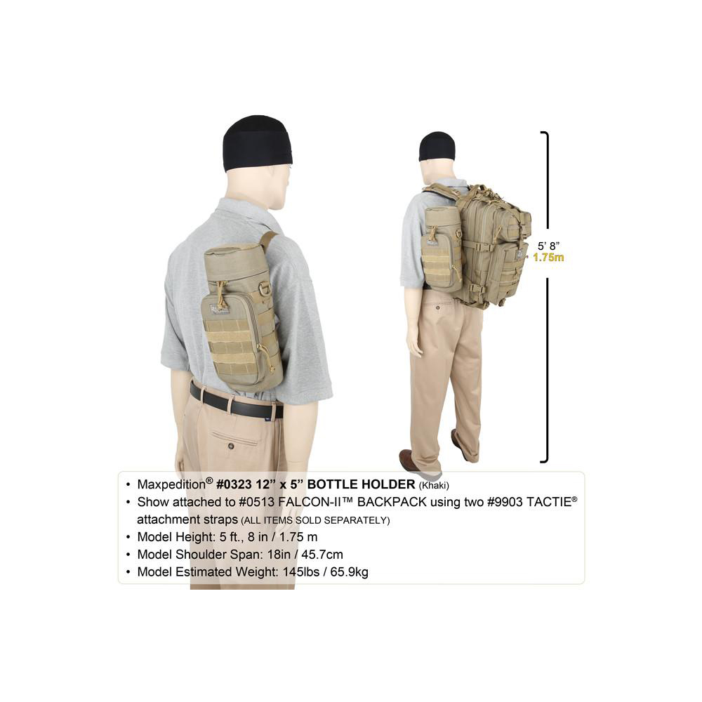 Maxpedition Bottle Holder 12 x 5 in 14