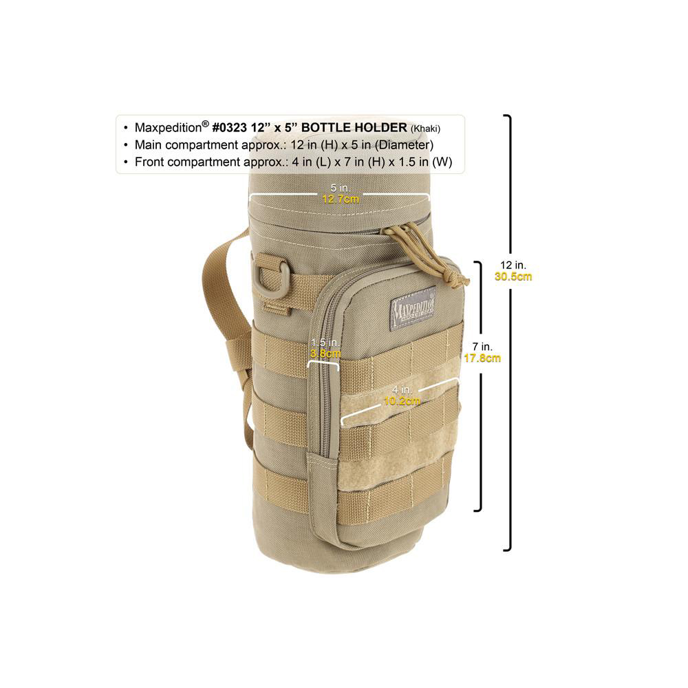 Maxpedition Bottle Holder 12 x 5 in 3