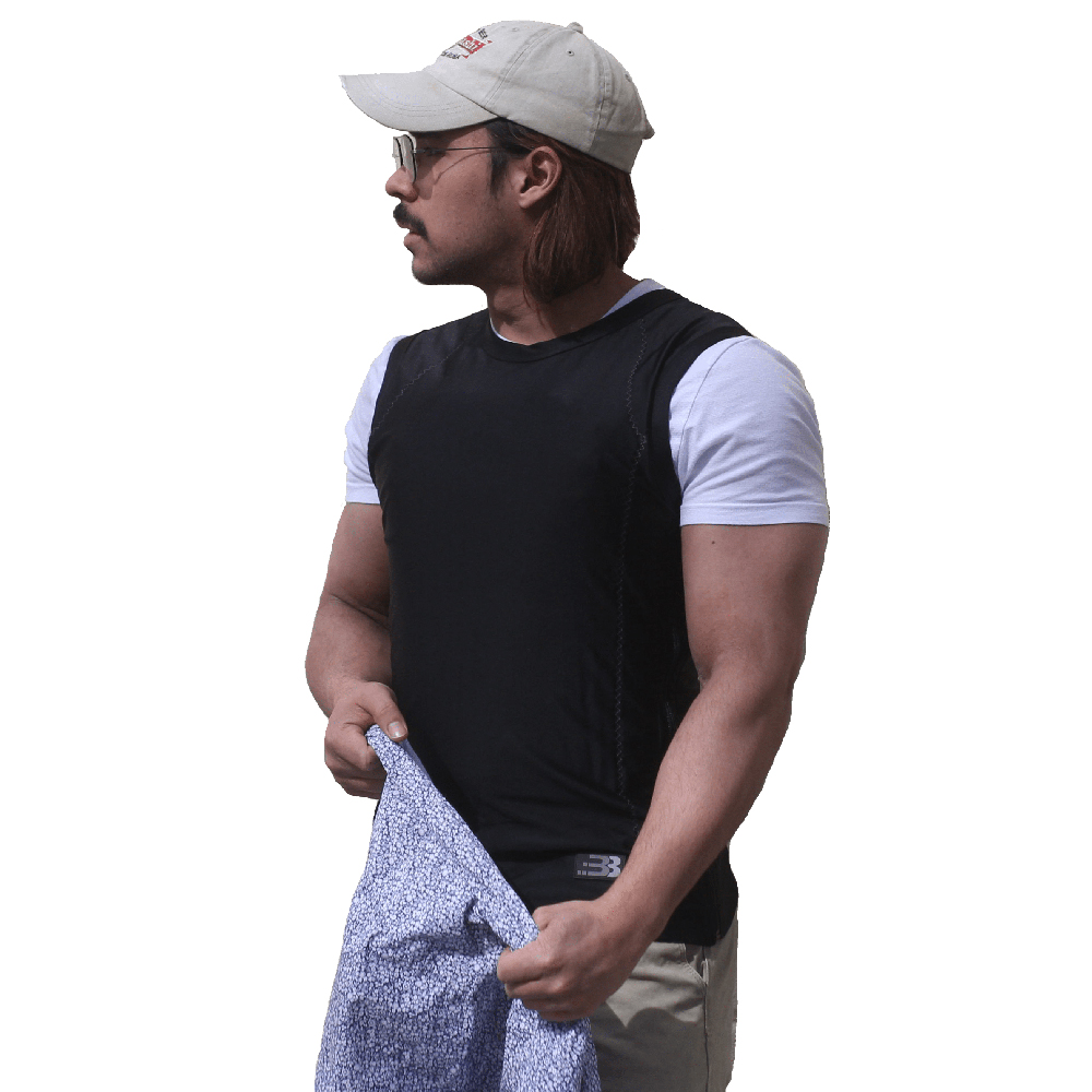 Ultra-light armored vest Bullet Blocker NIJ IIIA Men's Gabriel BBL Compression Vest 2