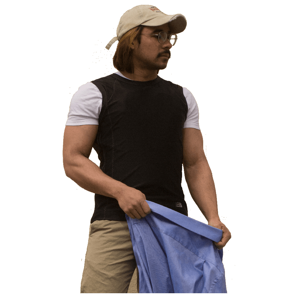 Ultra-light armored vest Bullet Blocker NIJ IIIA Men's Gabriel BBL Compression Vest 3