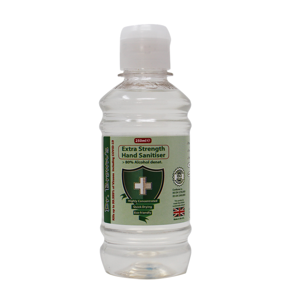 BCB Hand Sanitiser Gel Dr. Brown's Hand Sanitiser 250ml 1