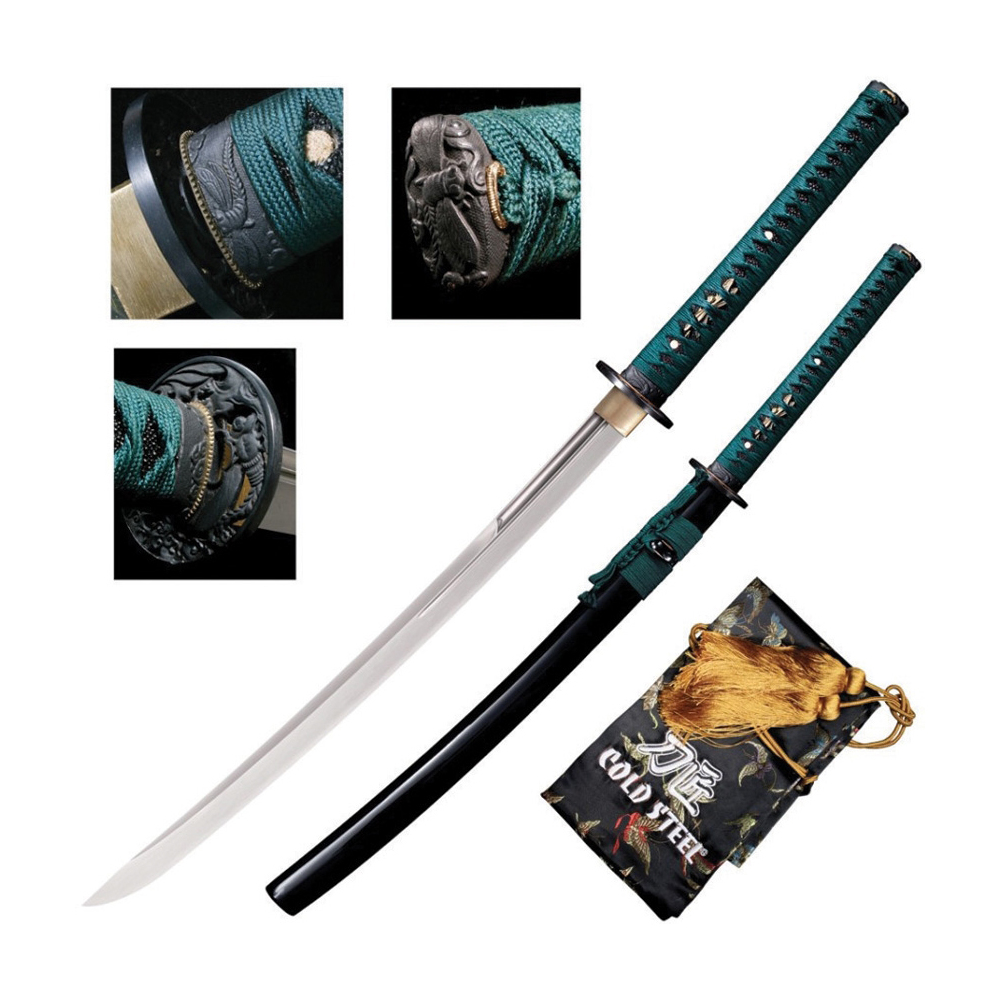Cold Steel Dragonfly Wakizashi Long Handle Sword 88DWK 2
