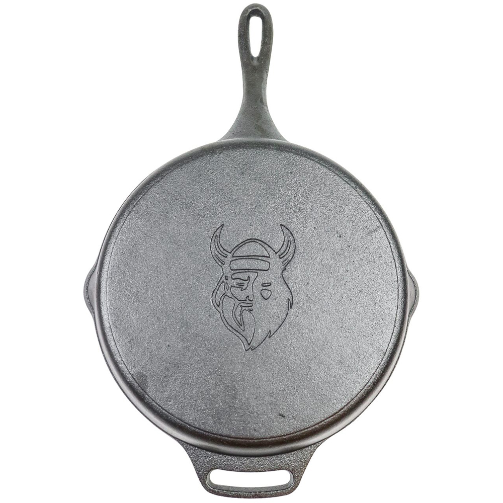 Valhala Outdoor VH30 Cast Iron Frying Pan 2