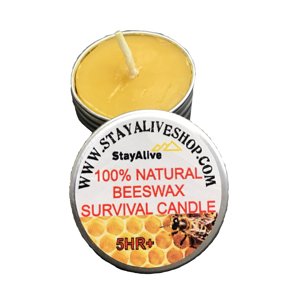 Beeswax Candle - Survival Beeswax Candle 1