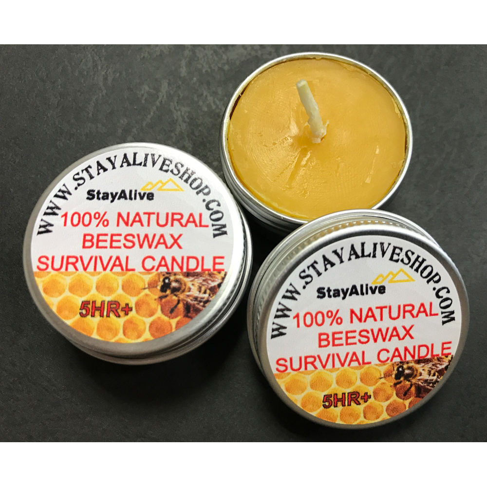 Beeswax Candle - Survival Beeswax Candle 2