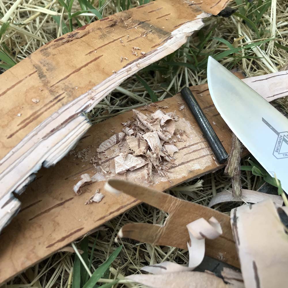 Fire starter - birch bark 5