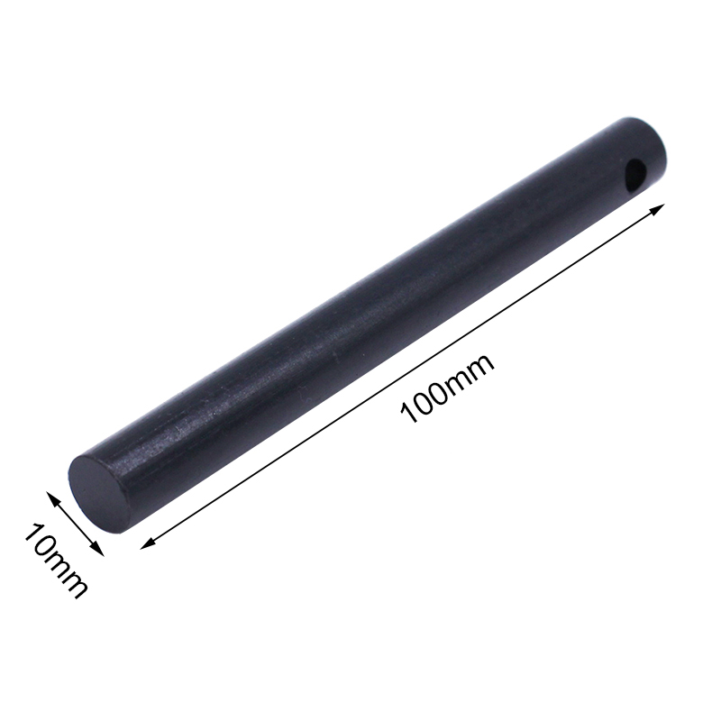 Magnesium fire starter rod blank 10x100mm with hole 3