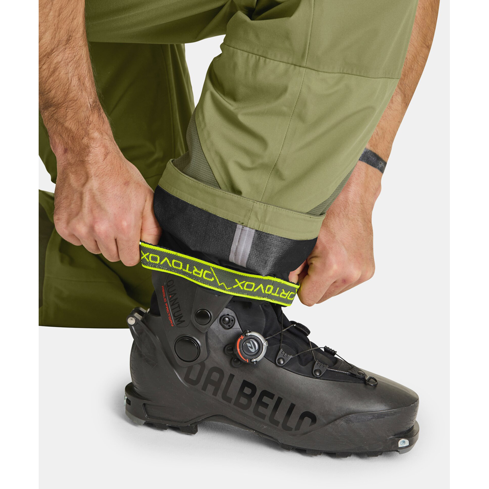 Men's hardshell pants - Ortovox - 3L Deep Shell Pants Mens 8