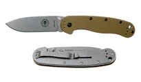 Esee Avispa Framelock Brown D2