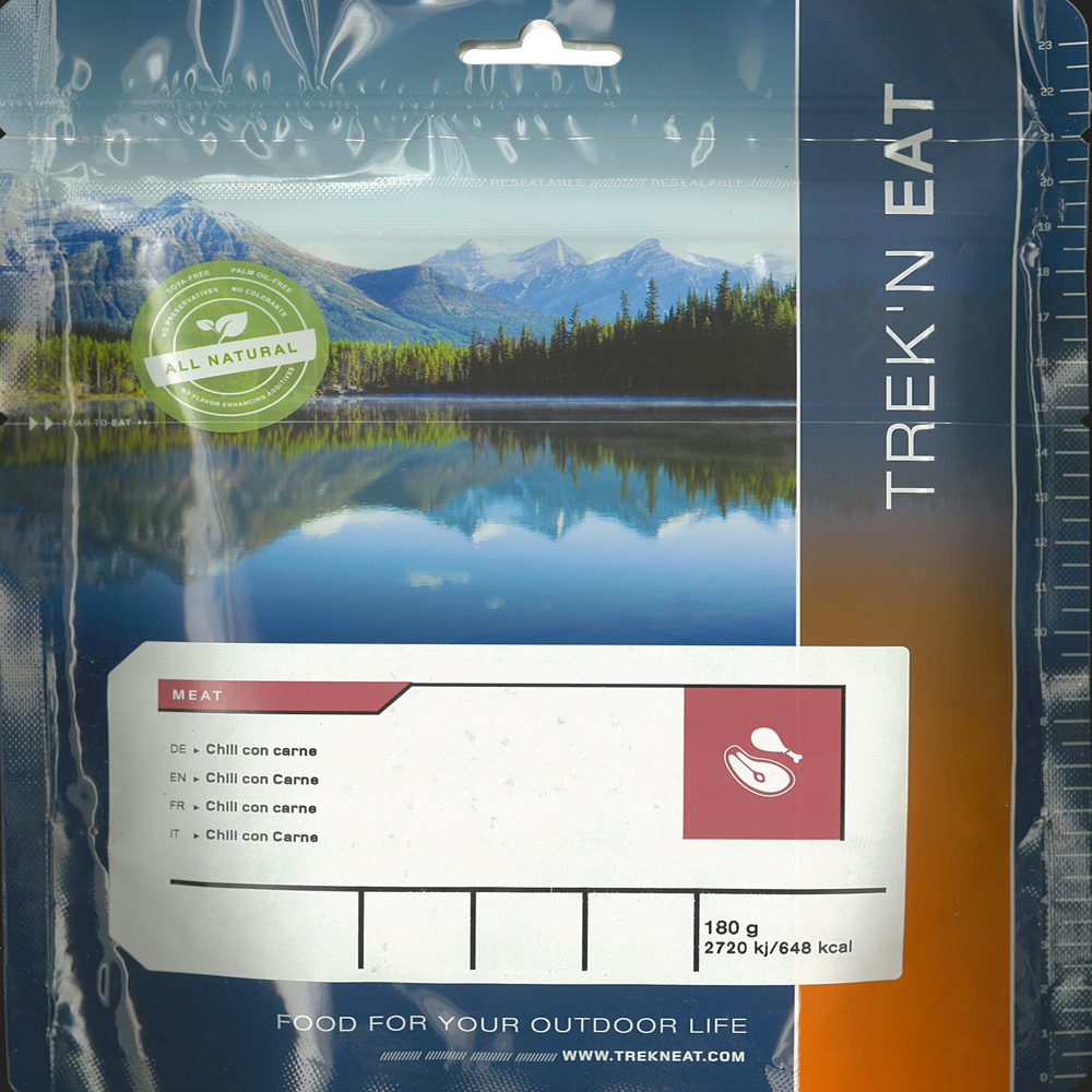 Trek’n Eat Chili con Carne-Meat 1