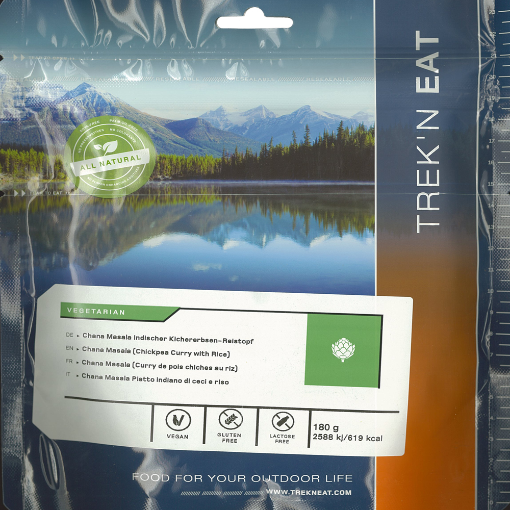 Trek’n Eat Chana Masala - Vegan 1