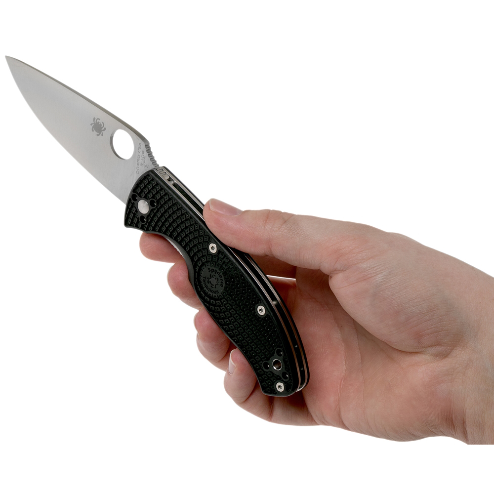 Spyderco Tenacious Lightweight Black FRN 8