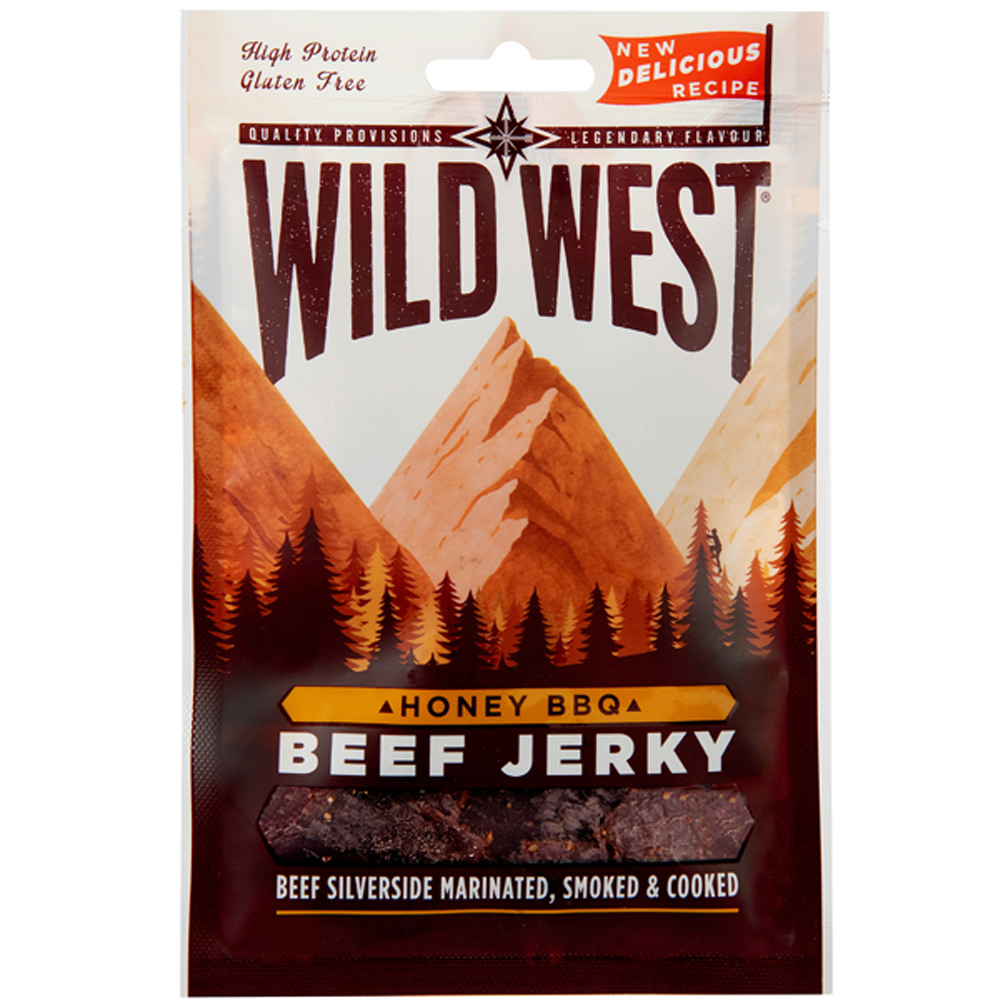 Wild West Honey BBQ Beef Jerky 70G 1
