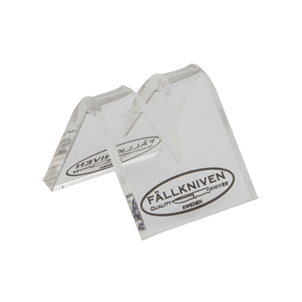 Knife Stand Fallkniven Acrylic Knife Stand with Logo 1