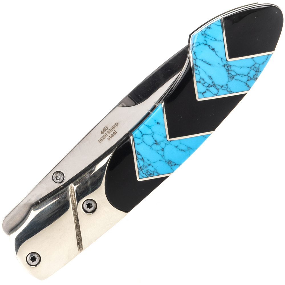 Rough Rider Turquoise Peak Linerlock 5