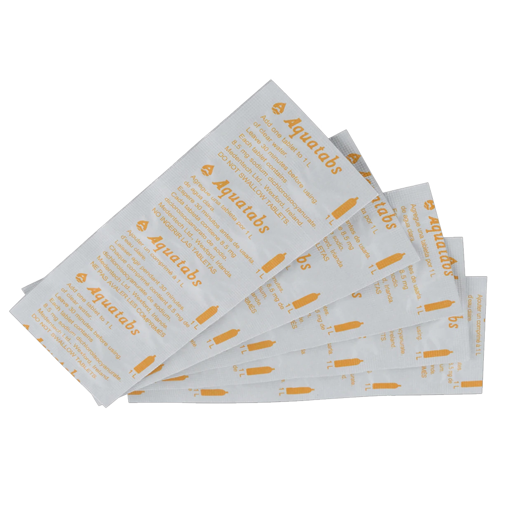 BCB Aquatabs Water Purification Tablets Box of 50 2