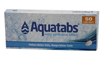 BCB Aquatabs Water Purification Tablets Box of 50