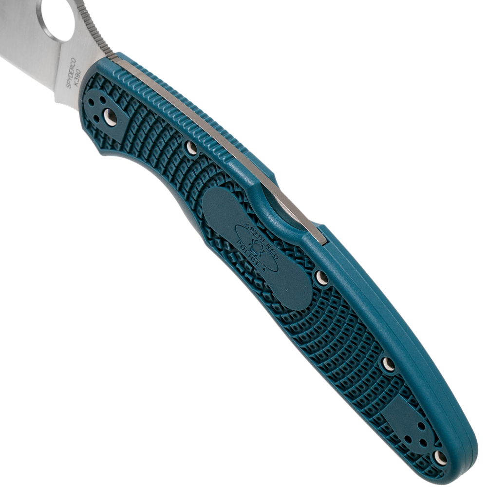 Spyderco Police 4, Blue FRN, K 390 7