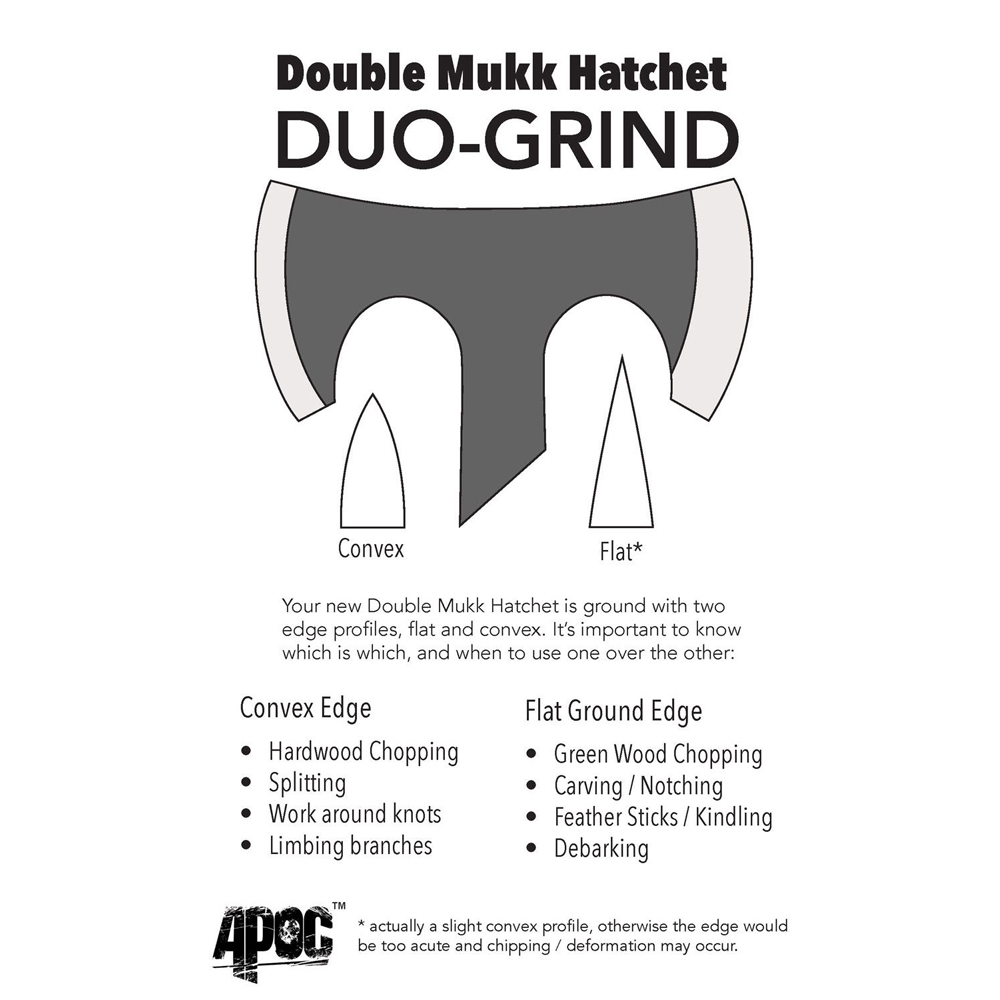 APOC Double Mukk Hatchet Axe 5