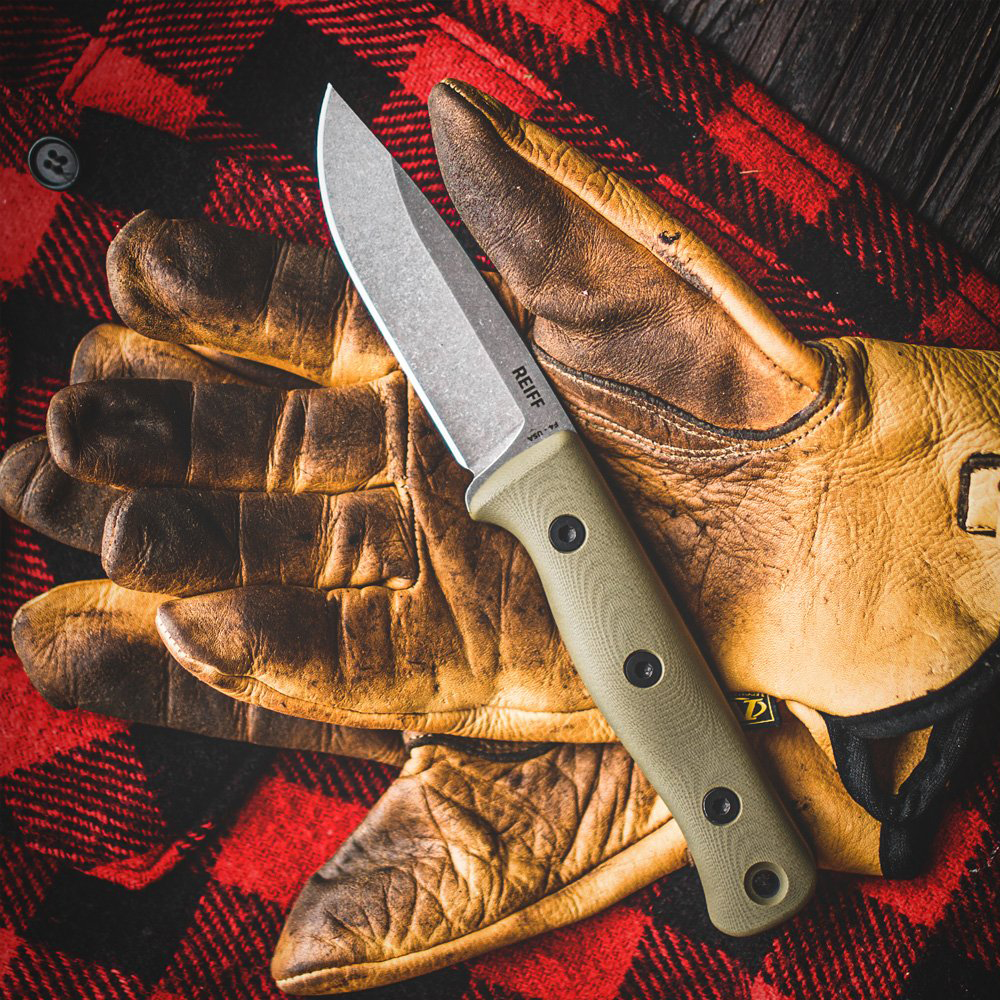 Reiff Knives F4 Bushcraft Survival Knife 4