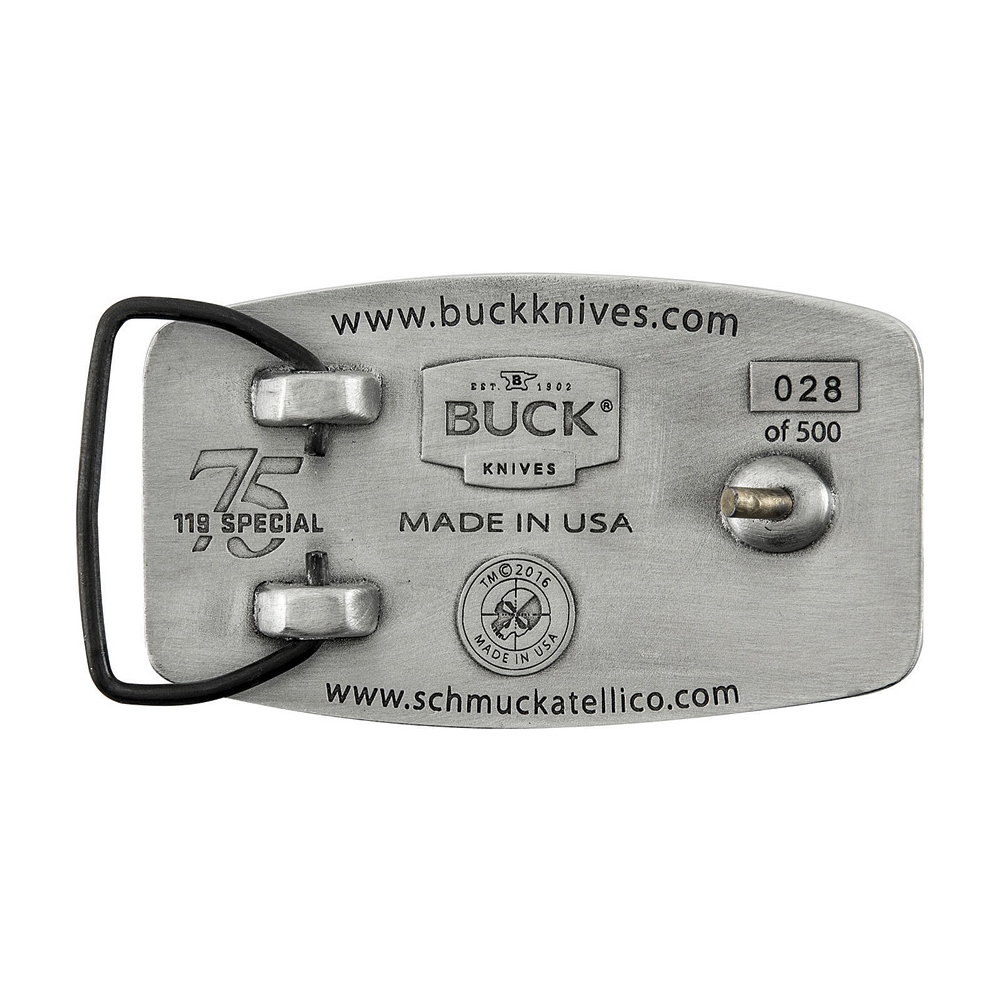 Buck 119 Special Belt Buckle 2