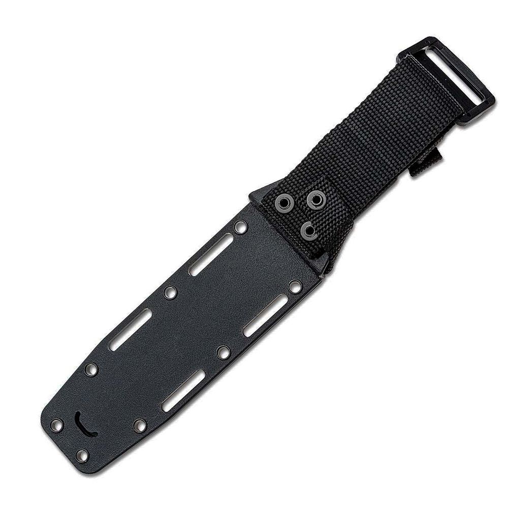 KA-BAR 5055 Short Black Tanto Combo Blade Black Kydex 7