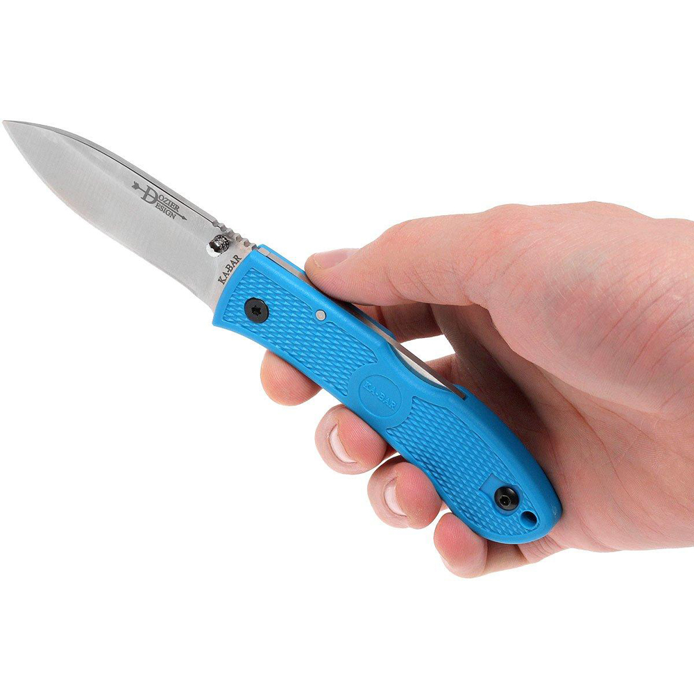 KA-BAR Dozier Folding Hunter Blue 4062BL 8