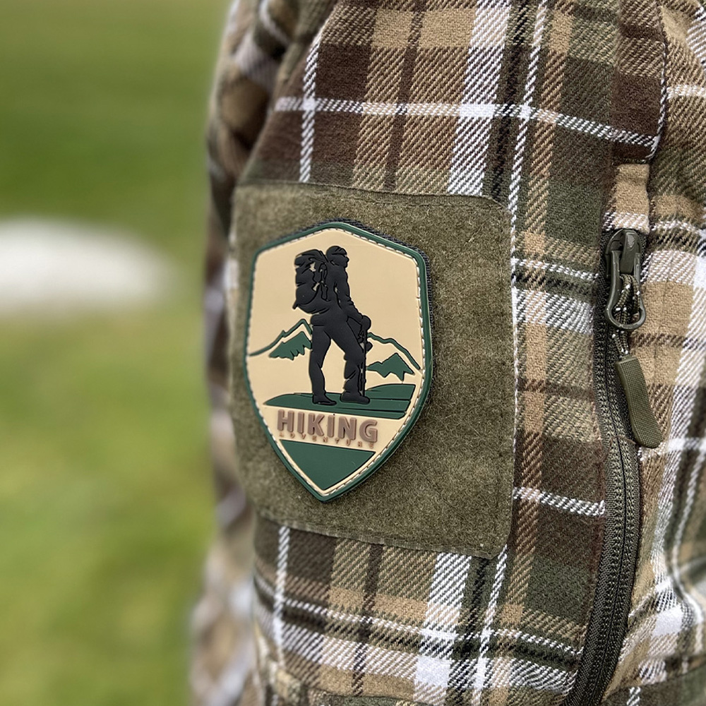 Velcro Patch 3D PVC Hiking Adventure 2