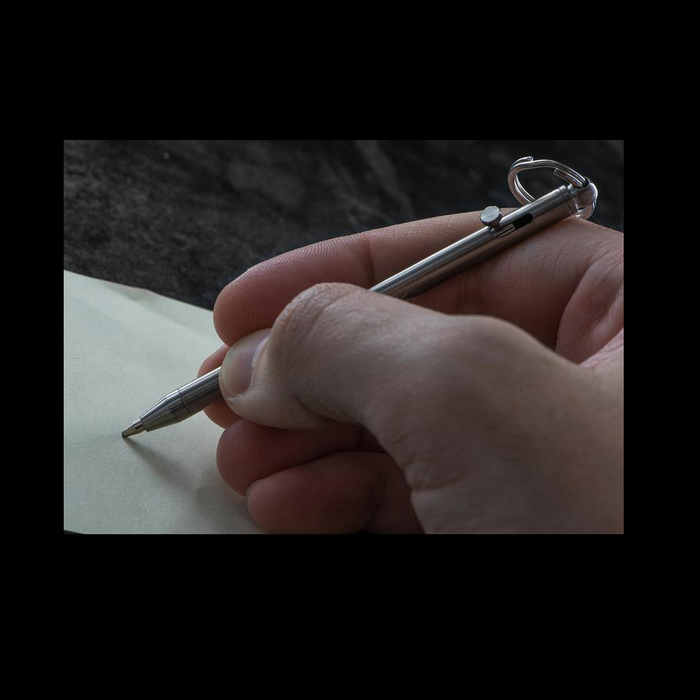 Flytanium Mini Bolt-Action Ti Pen Titanium Pen 5