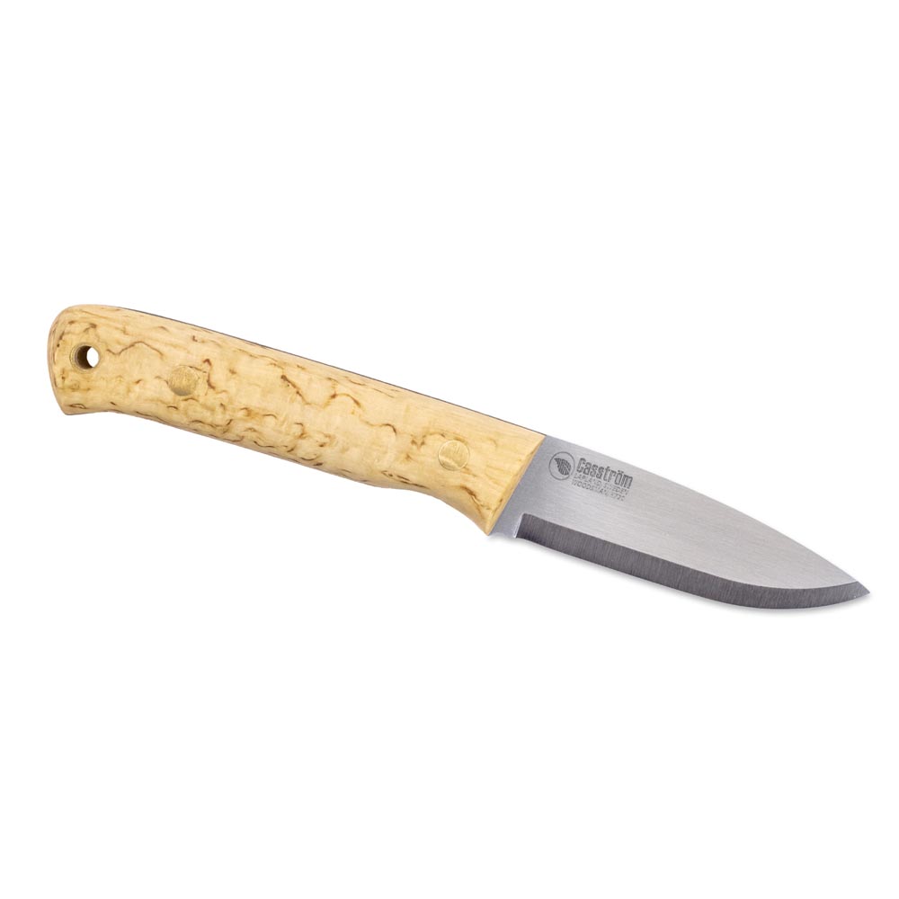 Casstrom Woodsman Fire Striker Knife, Curly Birch, Sleipner Steel 4