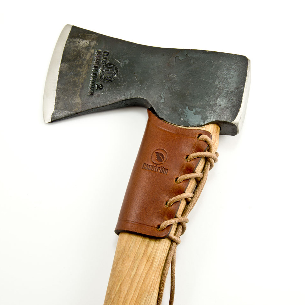 Casstrom leather overstrike guard for axe 1