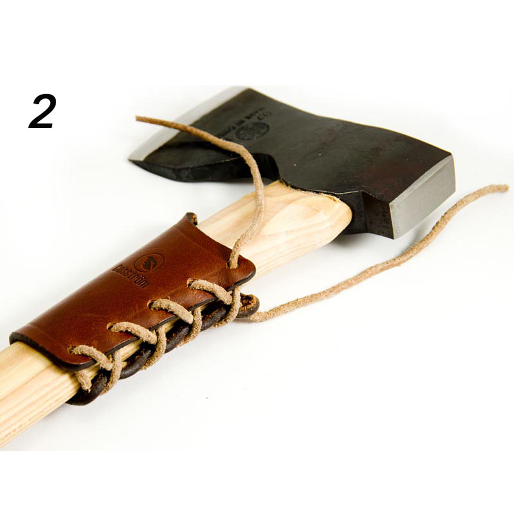 Casstrom leather overstrike guard for axe 3