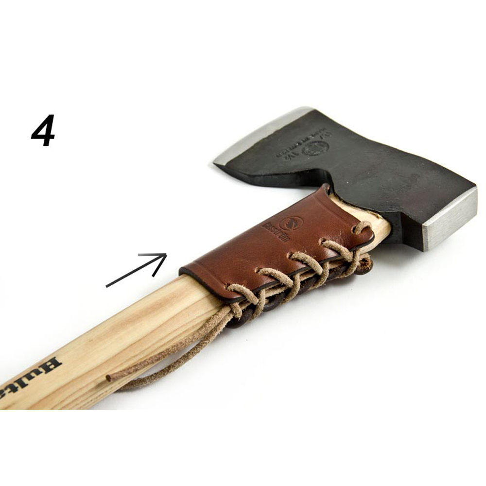 Casstrom leather overstrike guard for axe 5