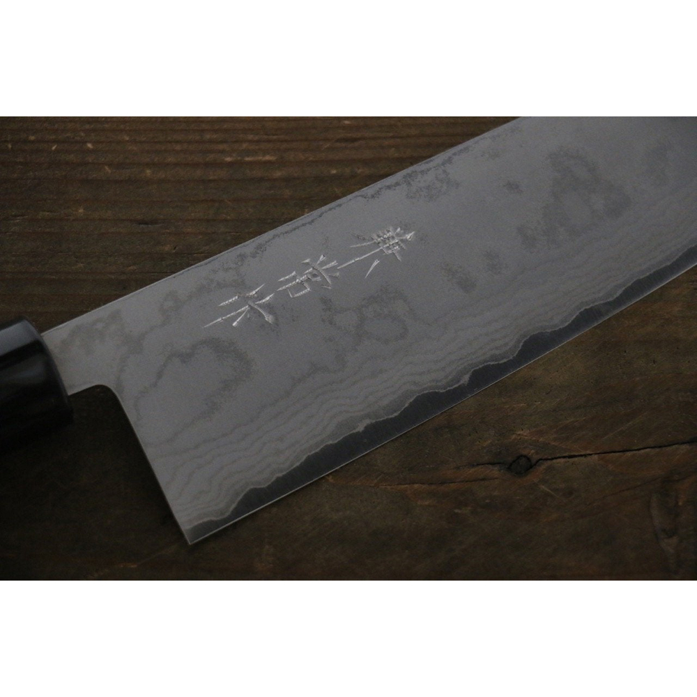 Kanetsune VG1 17 Layer Damascus Santoku Japanese Knife KC444 6