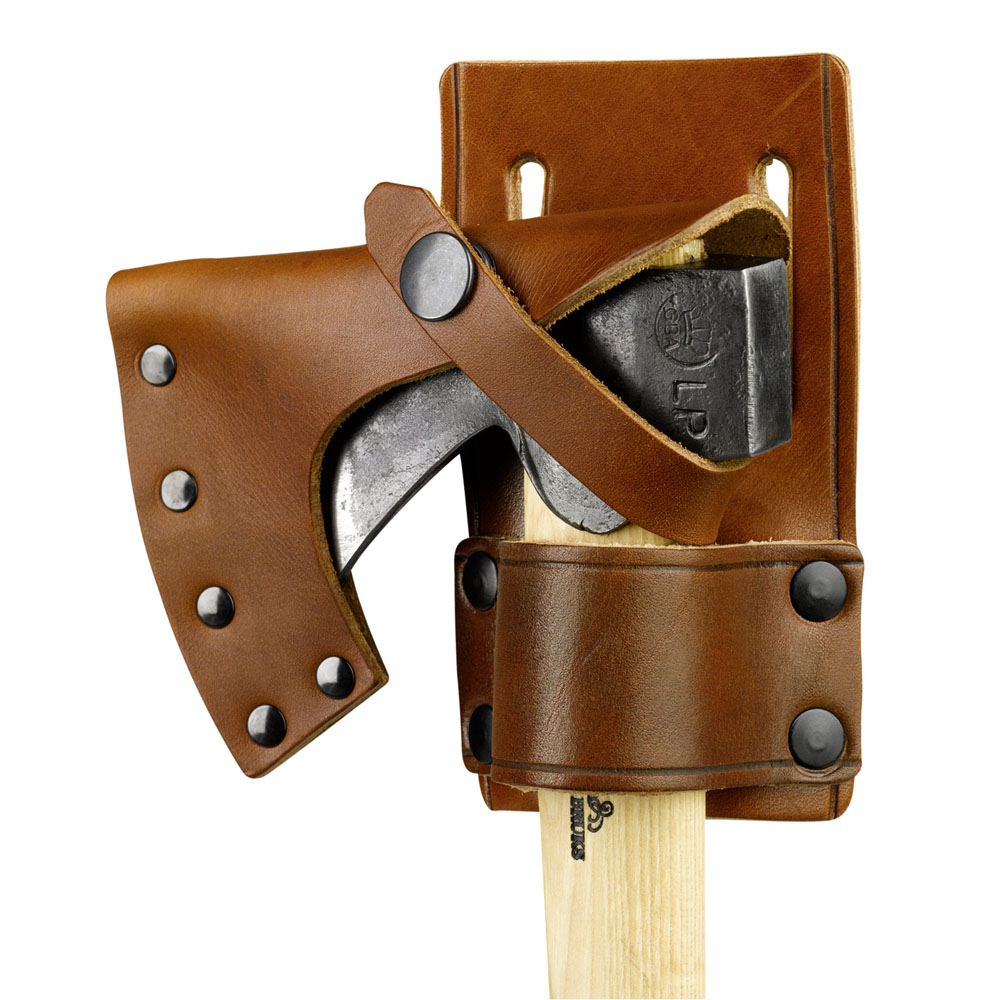 Leather Belt Sheath for Gransfors Bruks Mini Belt Hatchet - Model 410 20-309 2