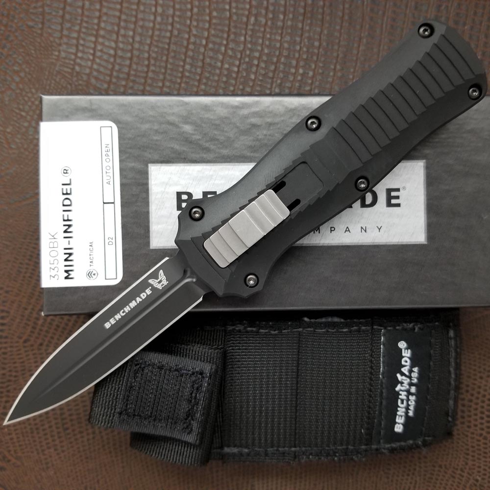 Benchmade 3350BK Mini Infidel Auto OTF Black 5