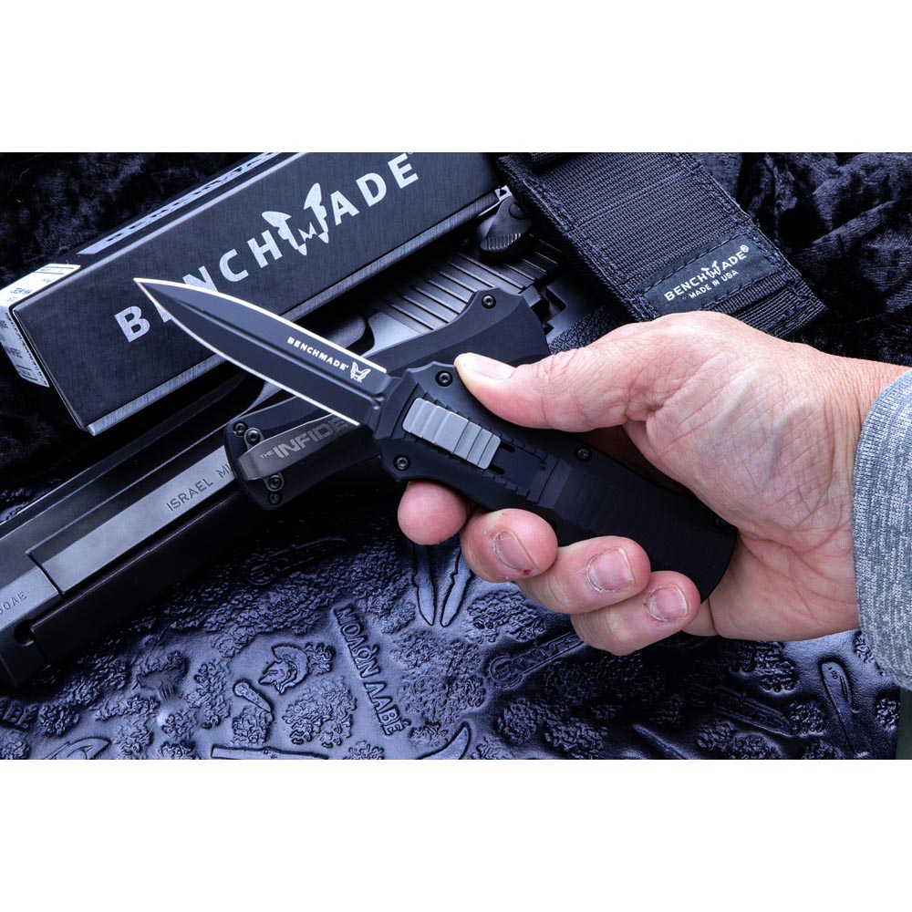 Benchmade 3350BK Mini Infidel Auto OTF Black 7
