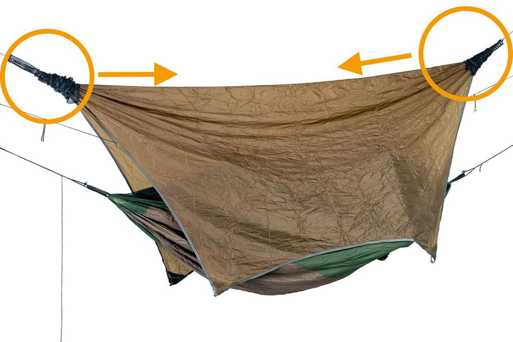 AMAZONAS Tarp Sock sleeve for easy tarp storage 4