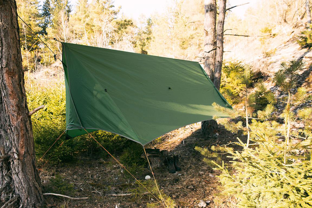 AMAZONAS Wing Tarp tarp with wind protection 7