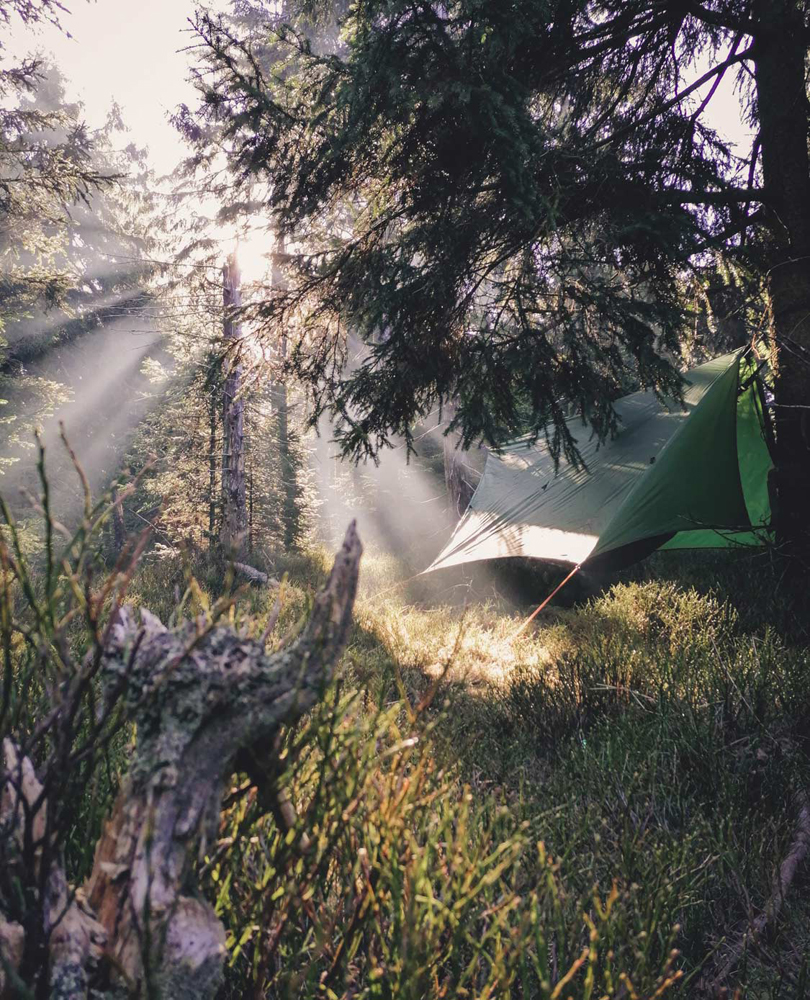 AMAZONAS Wing Tarp tarp with wind protection 10