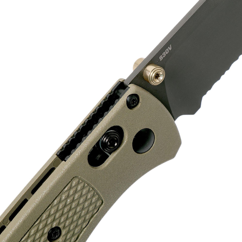 Benchmade 535SGRY-1 Bugout Ranger Green Serrated 6